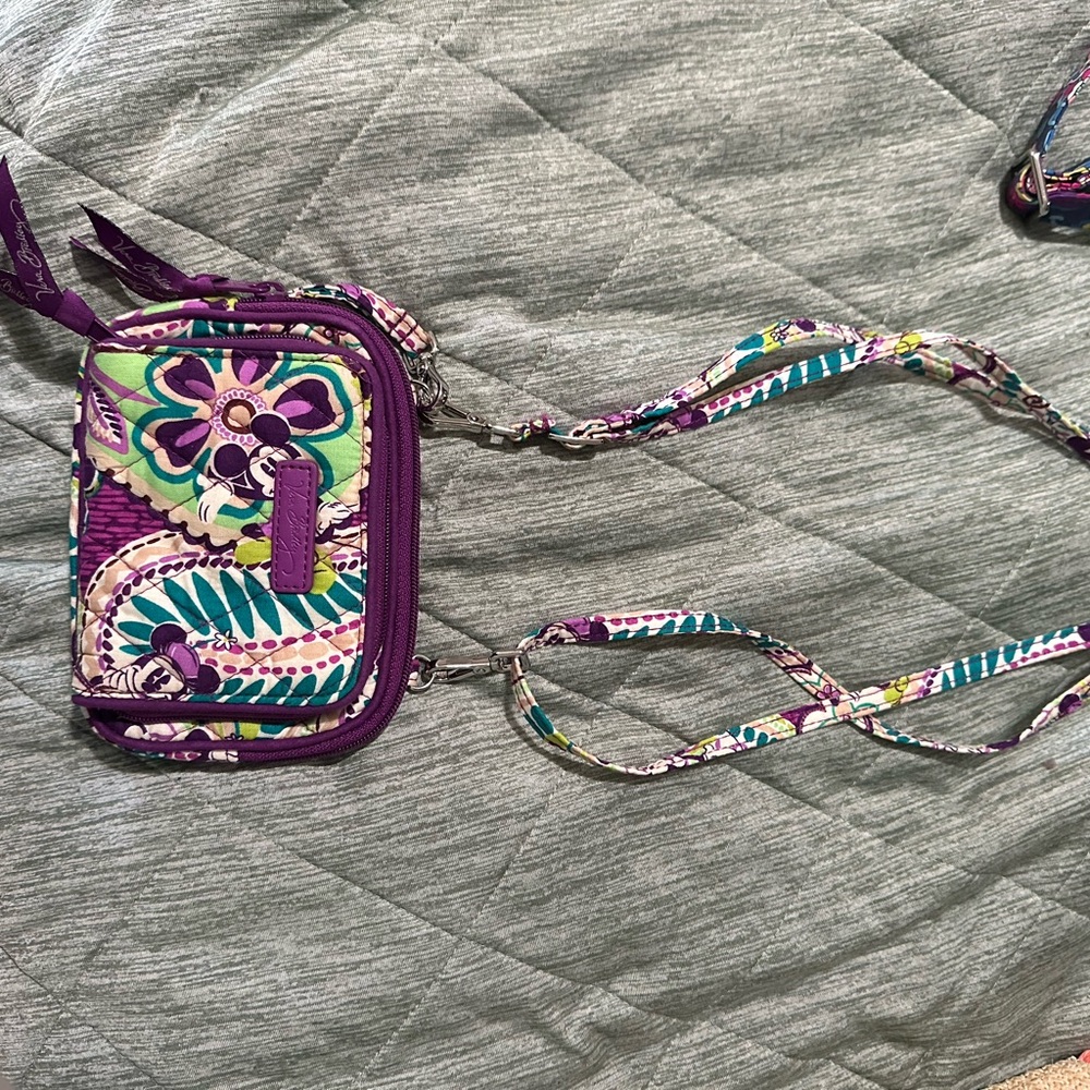 Vera Bradley small crossbody wallet
